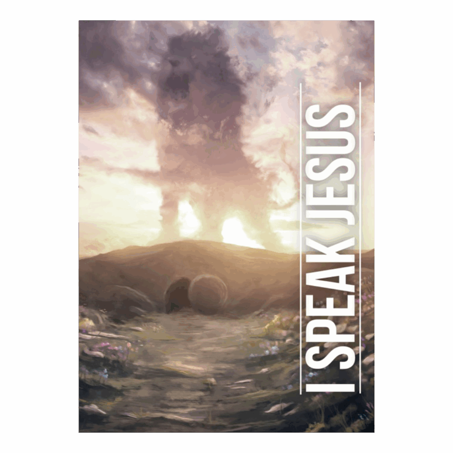 Poster 'I speak Jesus - Stone'