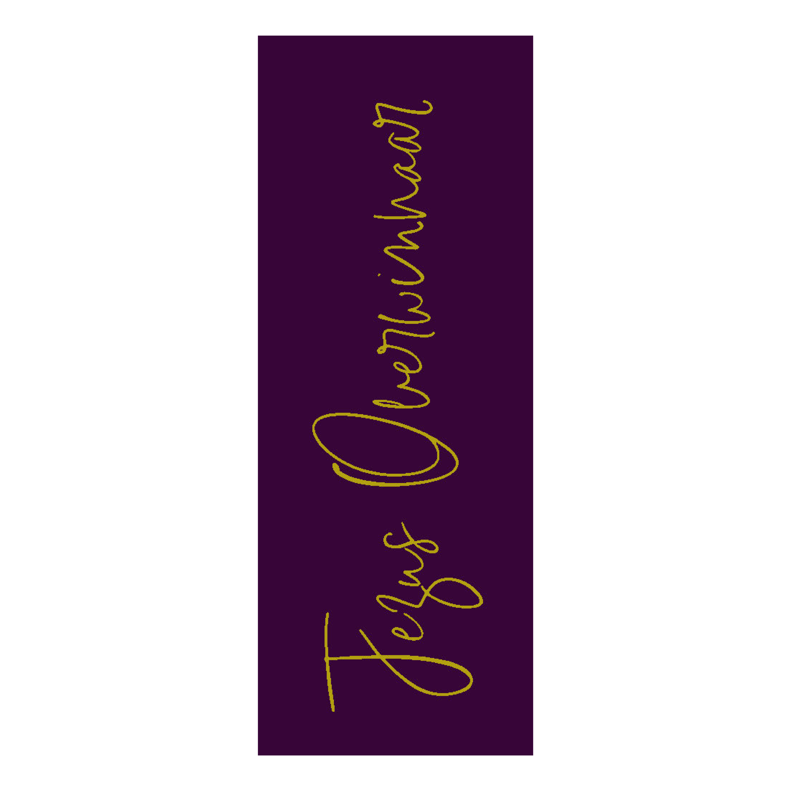 Boekenlegger 'Jezus Overwinnaar'