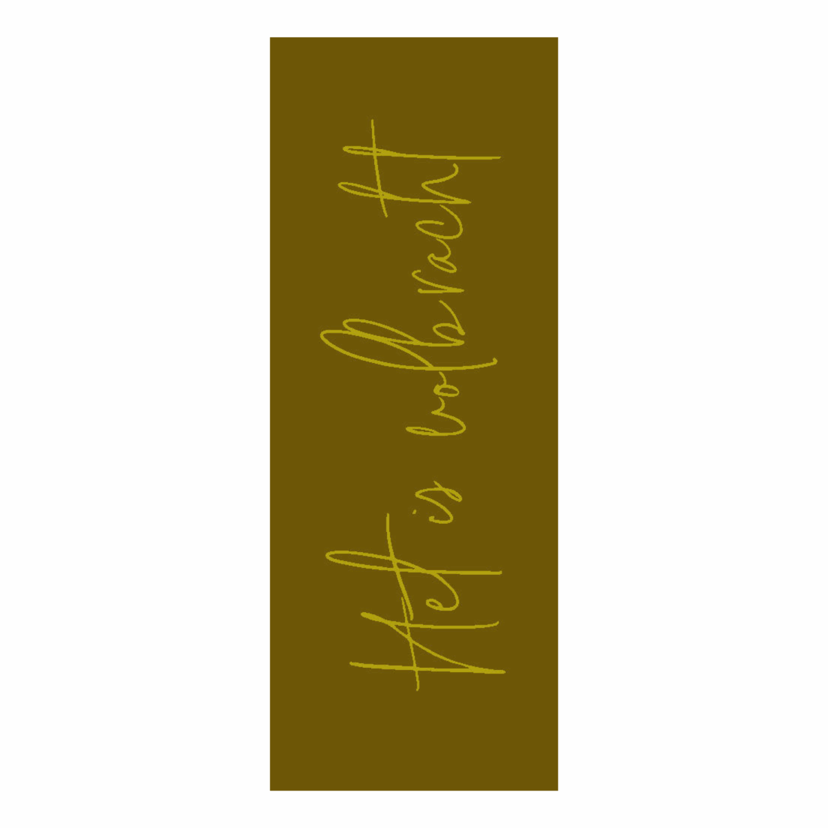 Boekenlegger 'Het is volbracht'