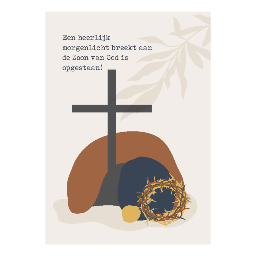 Wenskaart 'Een heerlijk morgenlicht'