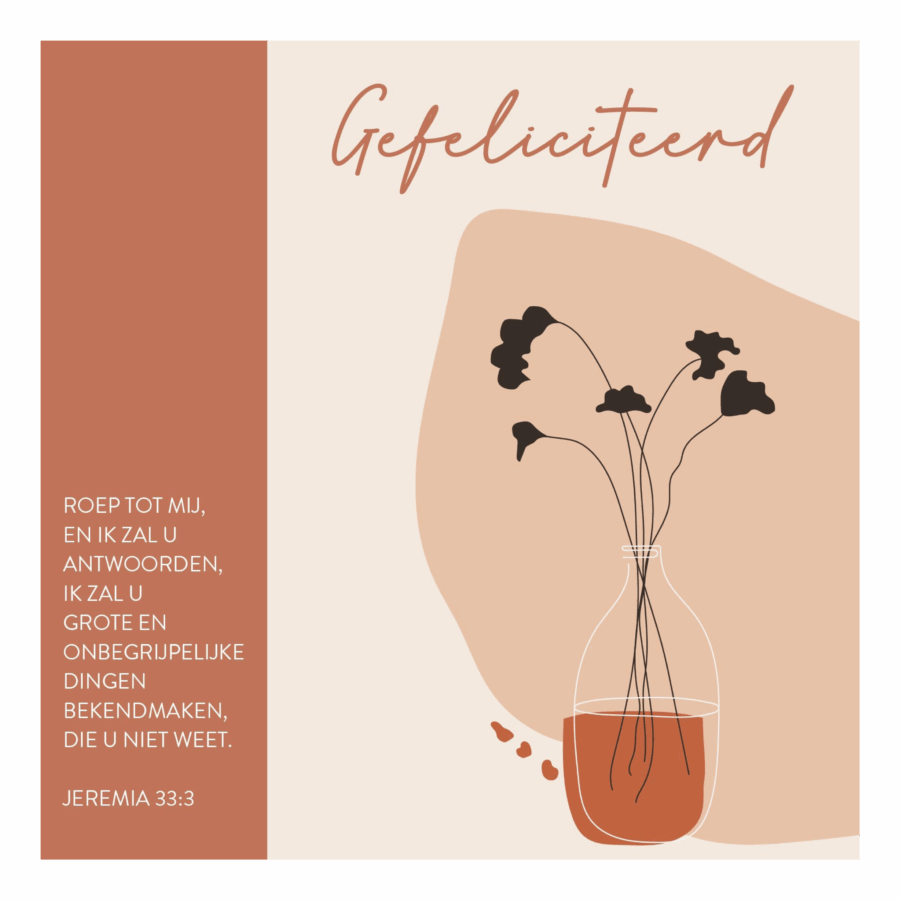 Kaart 'Roep tot Mij'