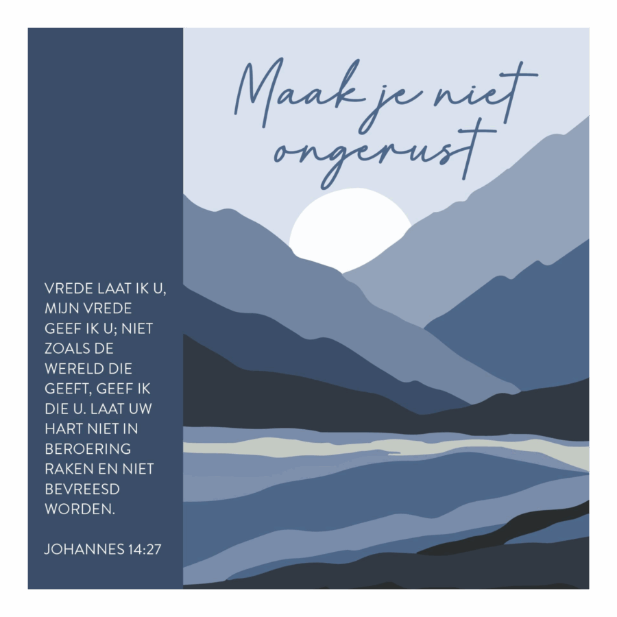 Kaart 'Maak je niet ongerust'