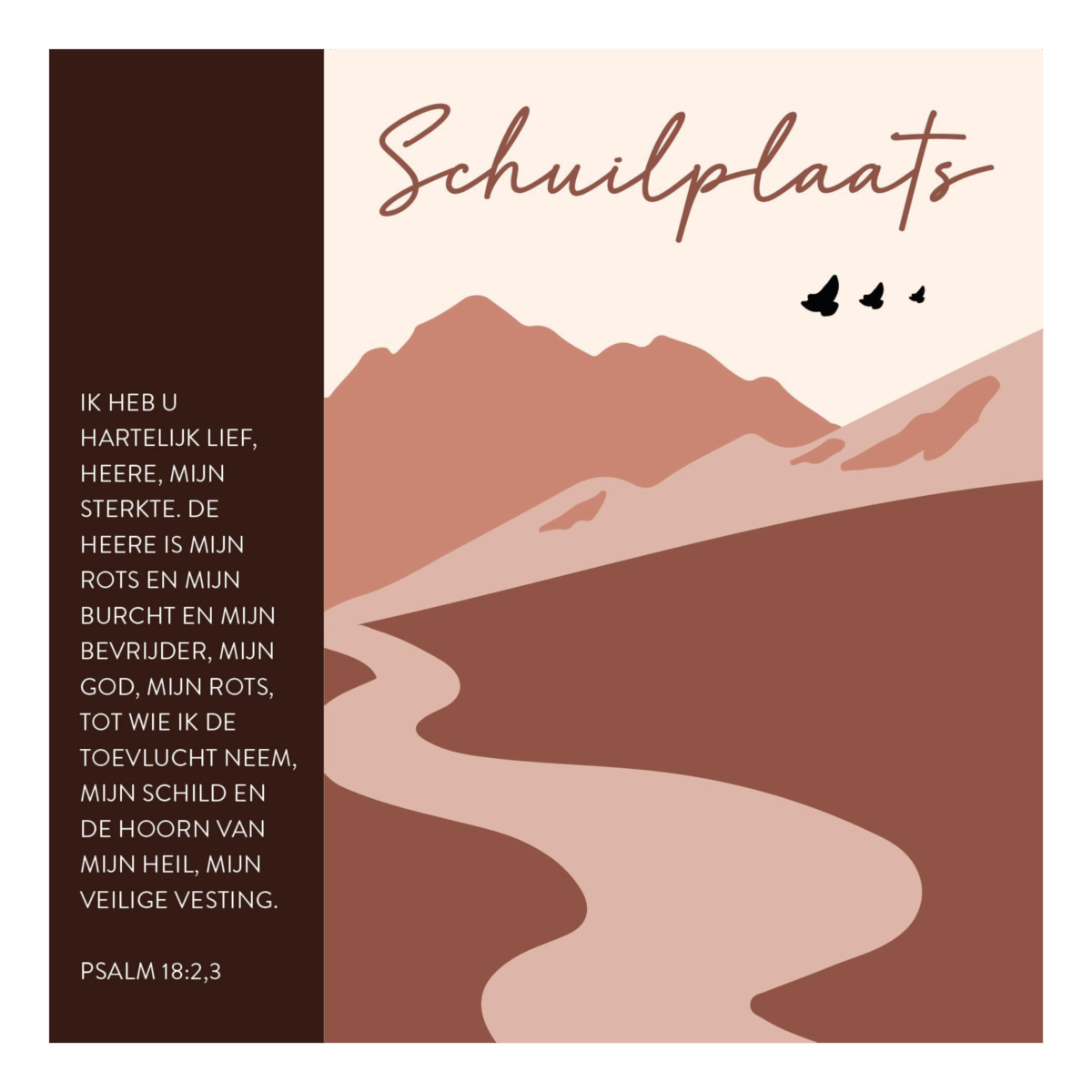 Kaart 'Schuilplaats'