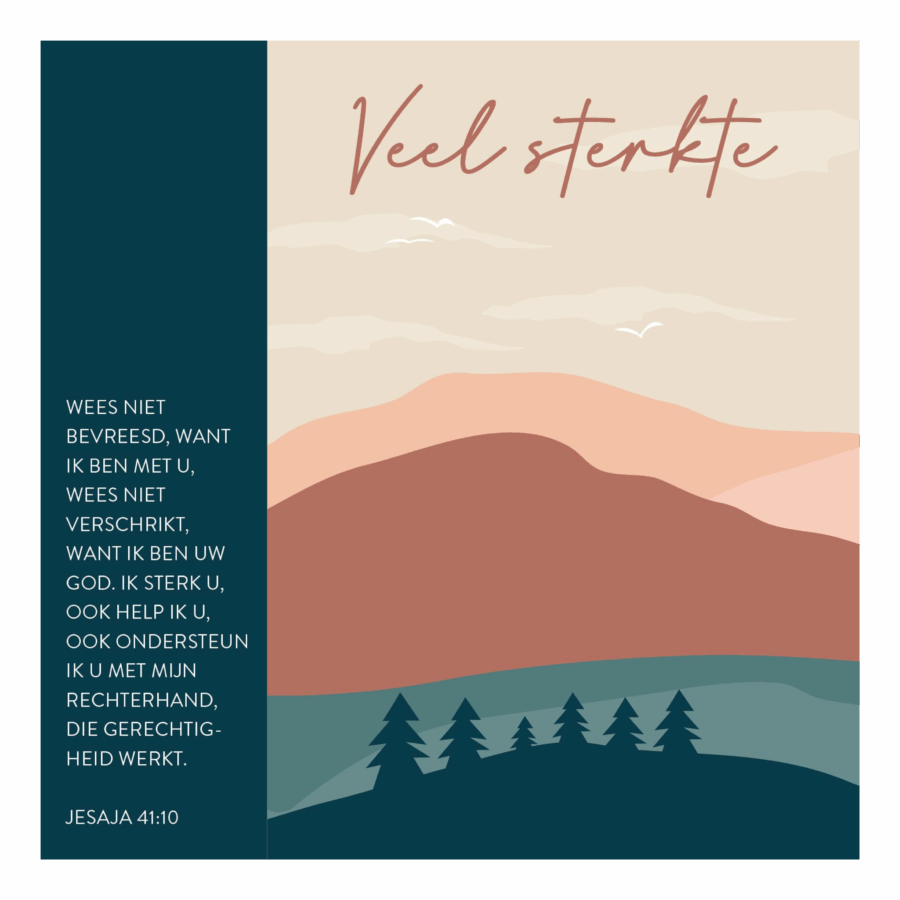 Kaart 'Wees niet bevreesd'