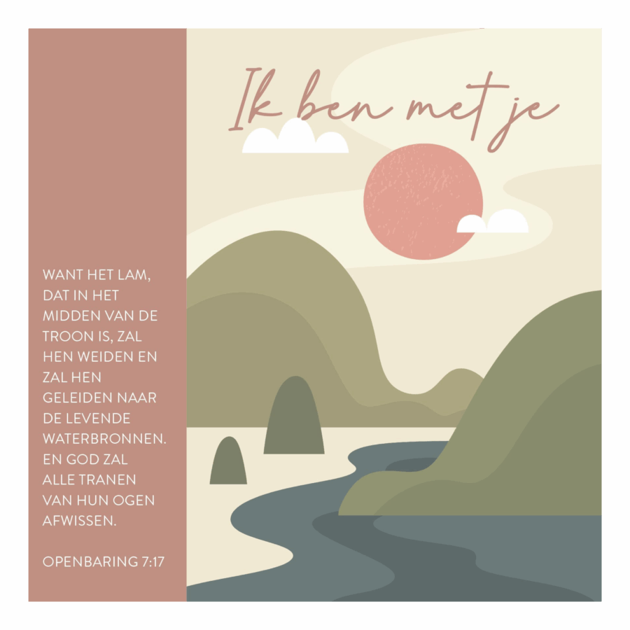 Kaart 'Ik ben met je'