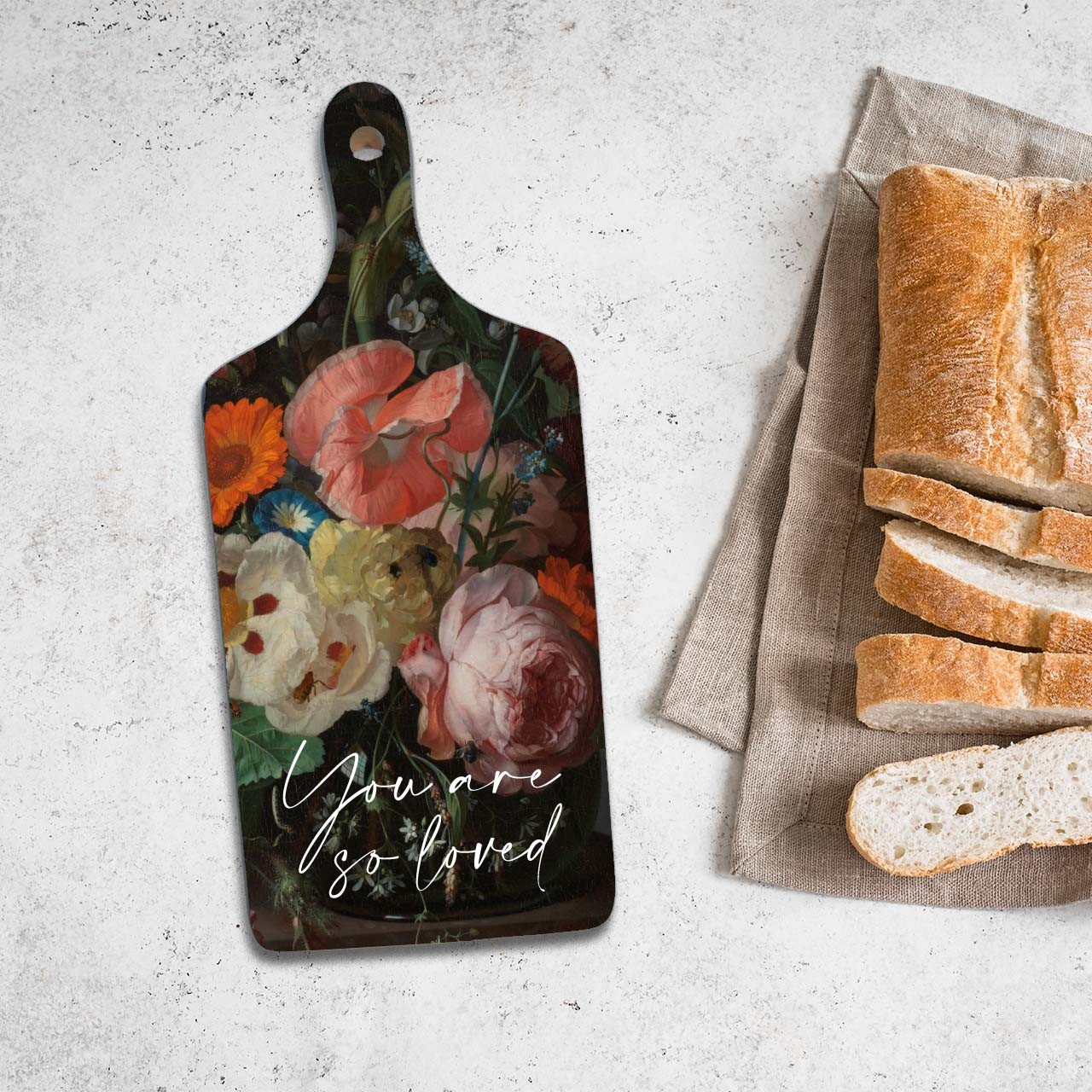 Broodplank 'You are so loved'
