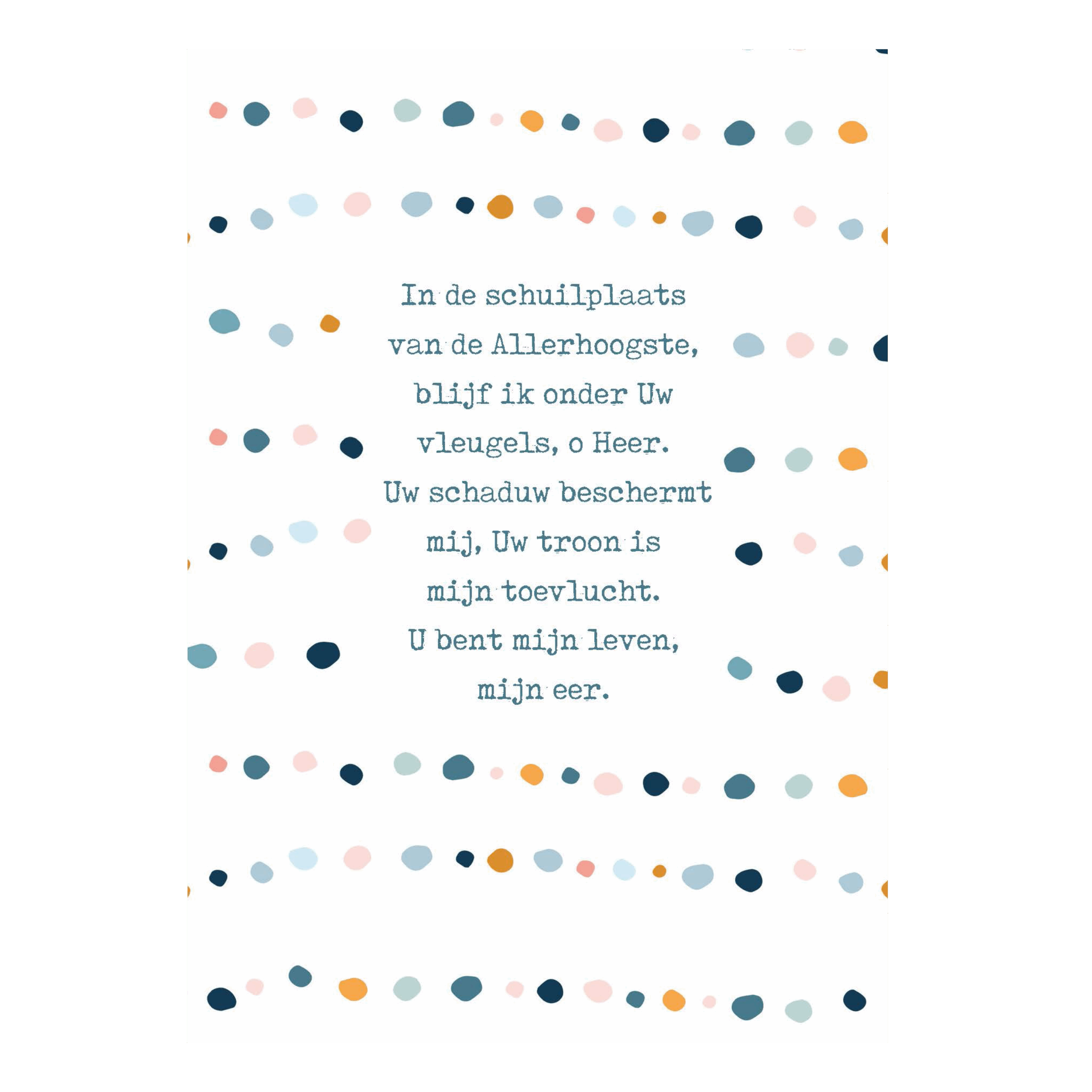 Poster A4 'In de schuilplaats van de Alle'