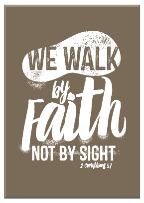 Cadeaubord we walk bij faith