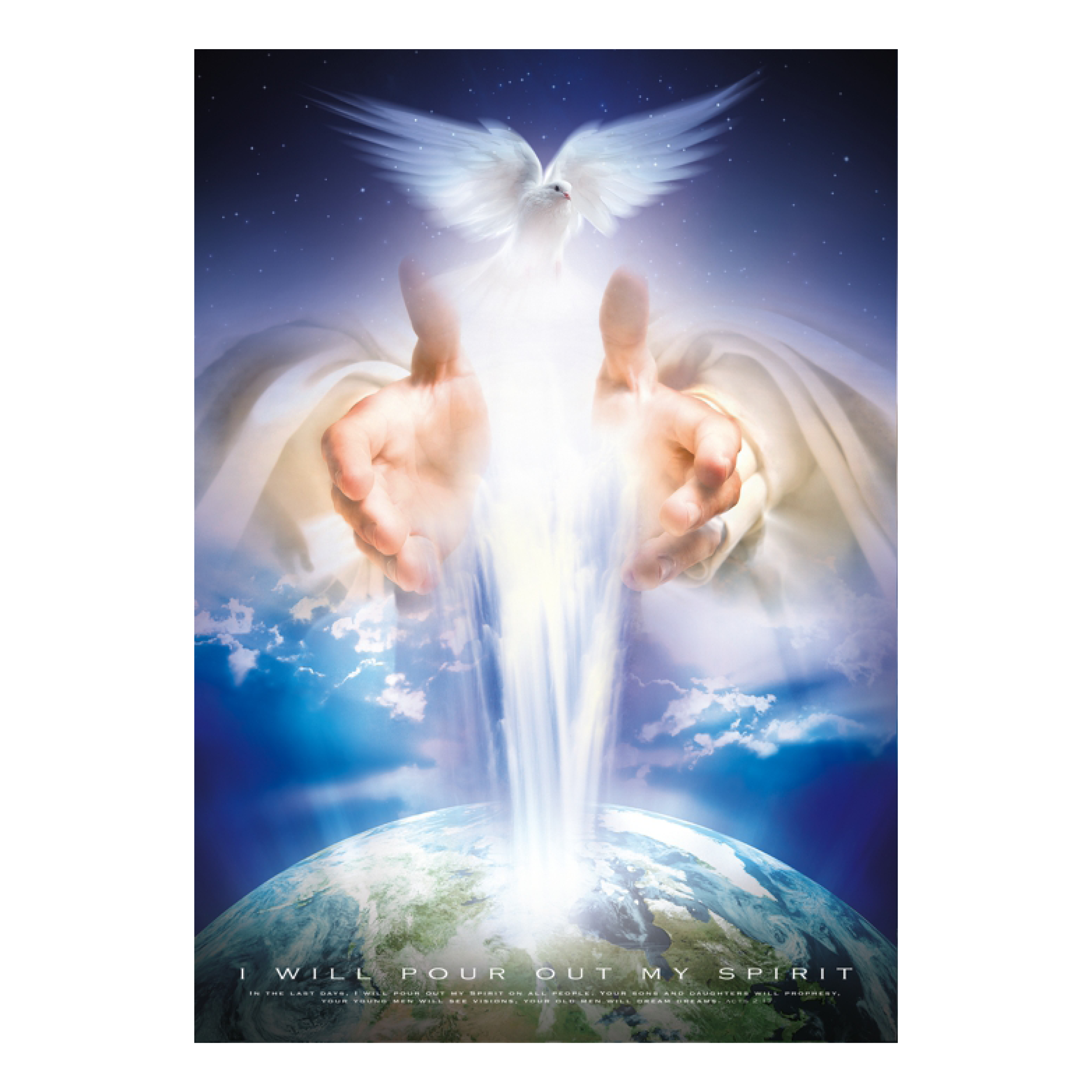 Poster A3 'I will pour out'