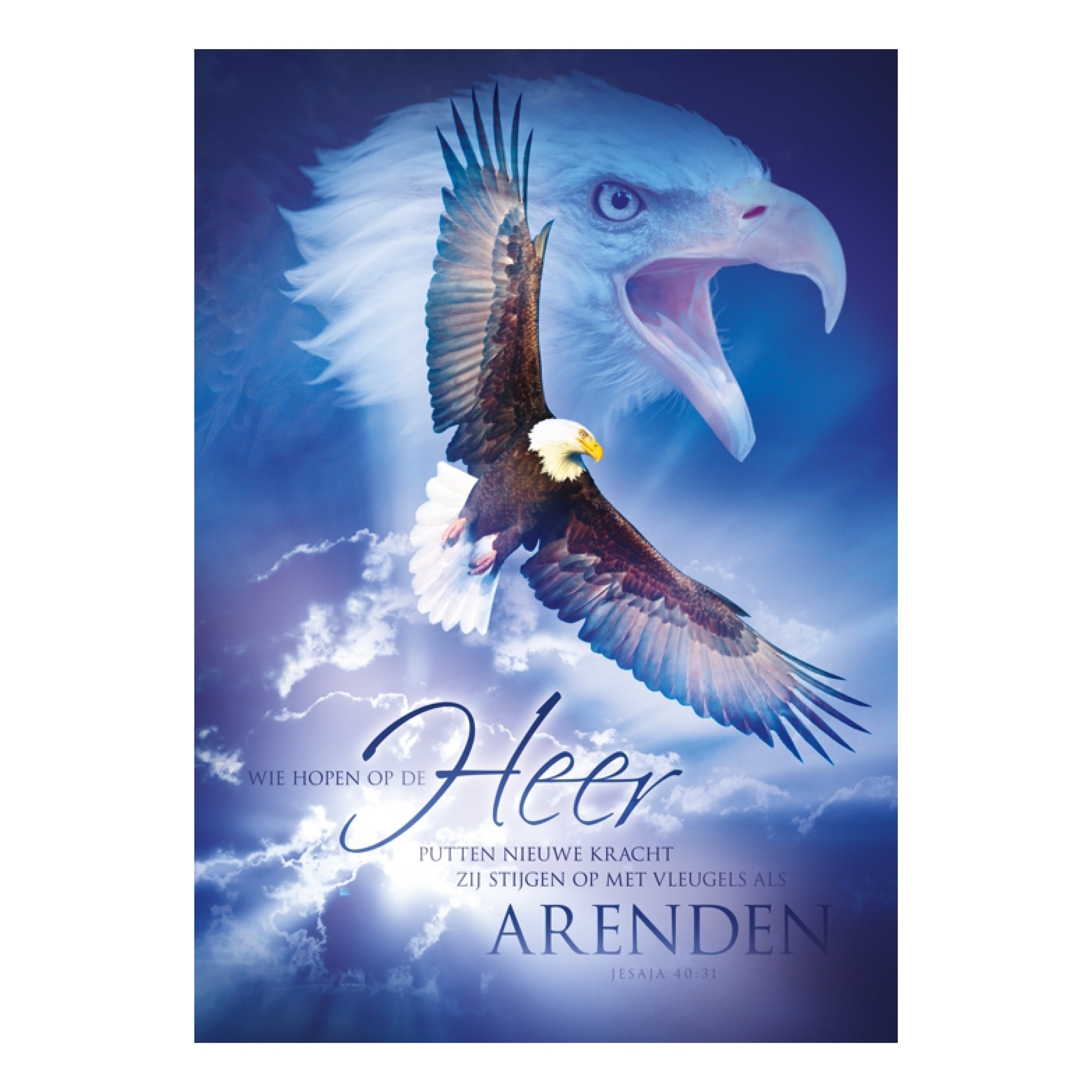 Poster 'Hopen op de Heer'