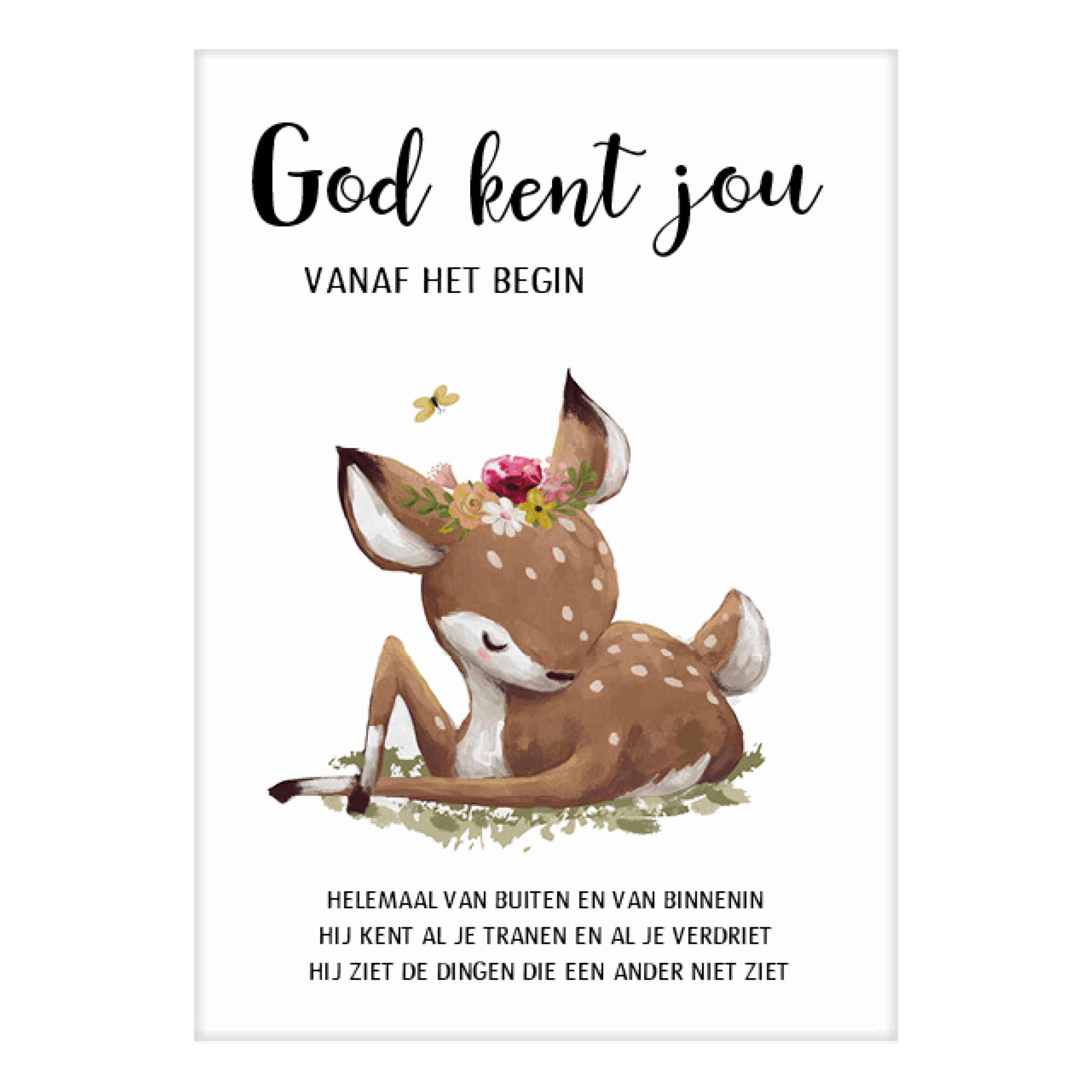 Poster 'God kent jou'