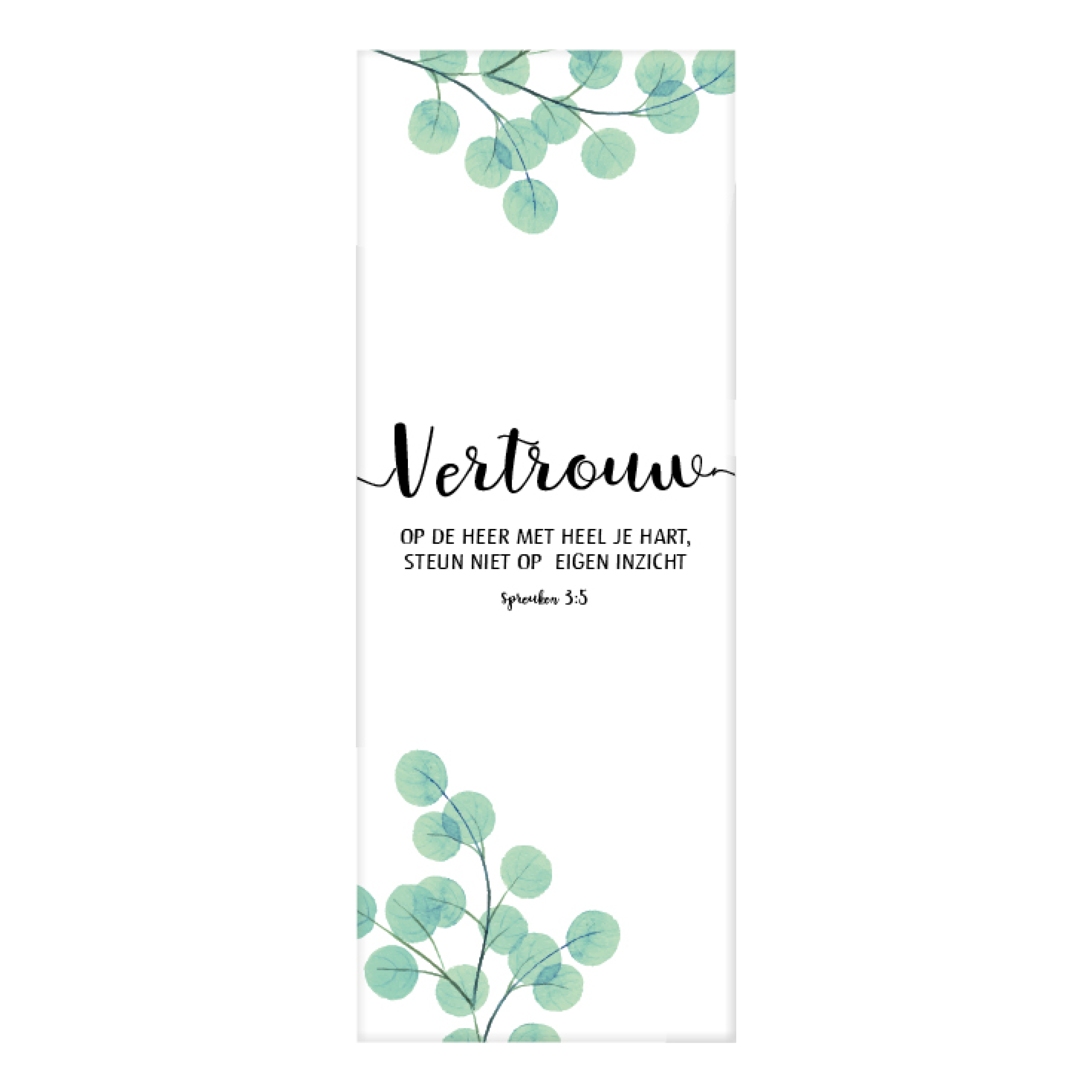 Boekenlegger Vertrouw op de Heer