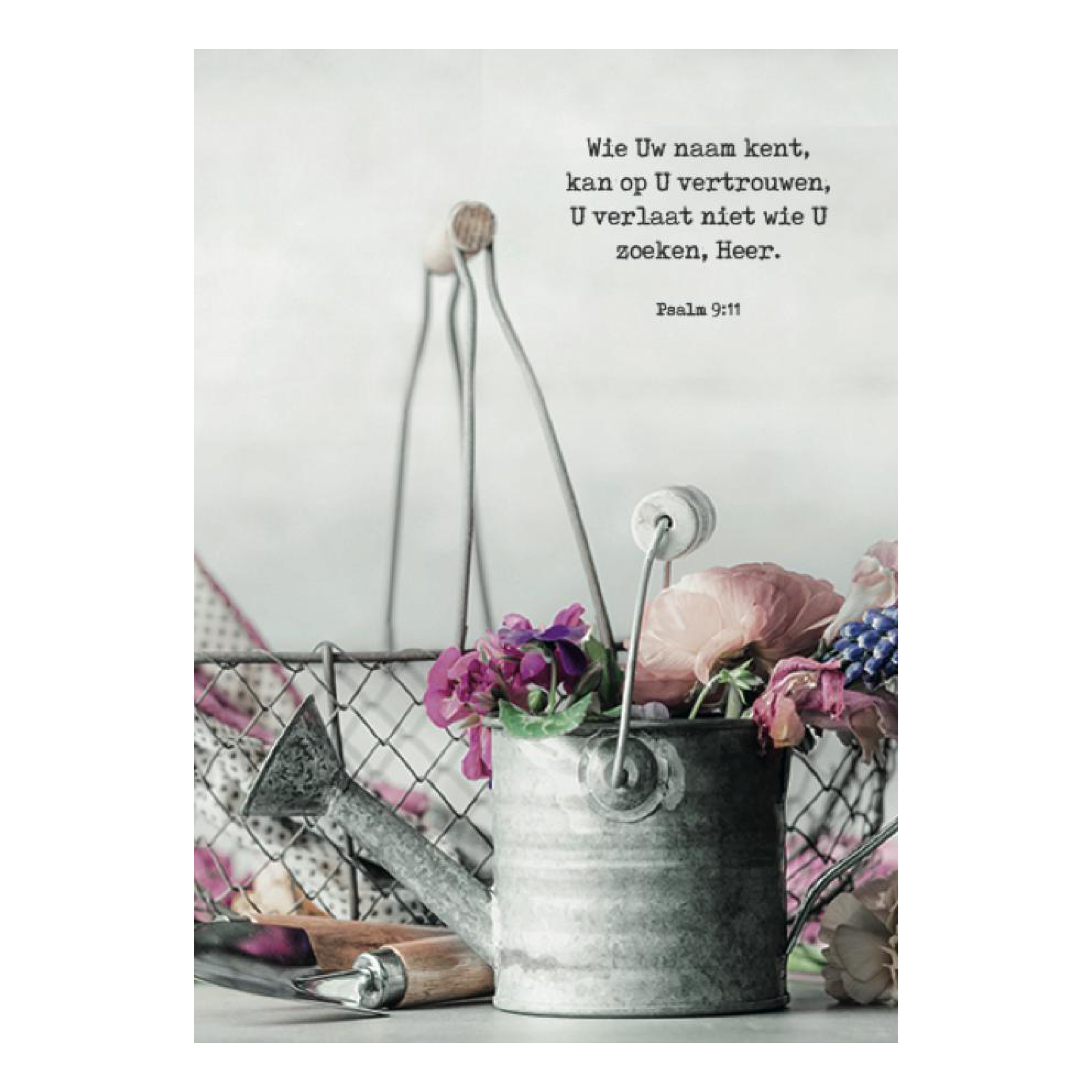 Poster A4 'Wie Uw naam kent'