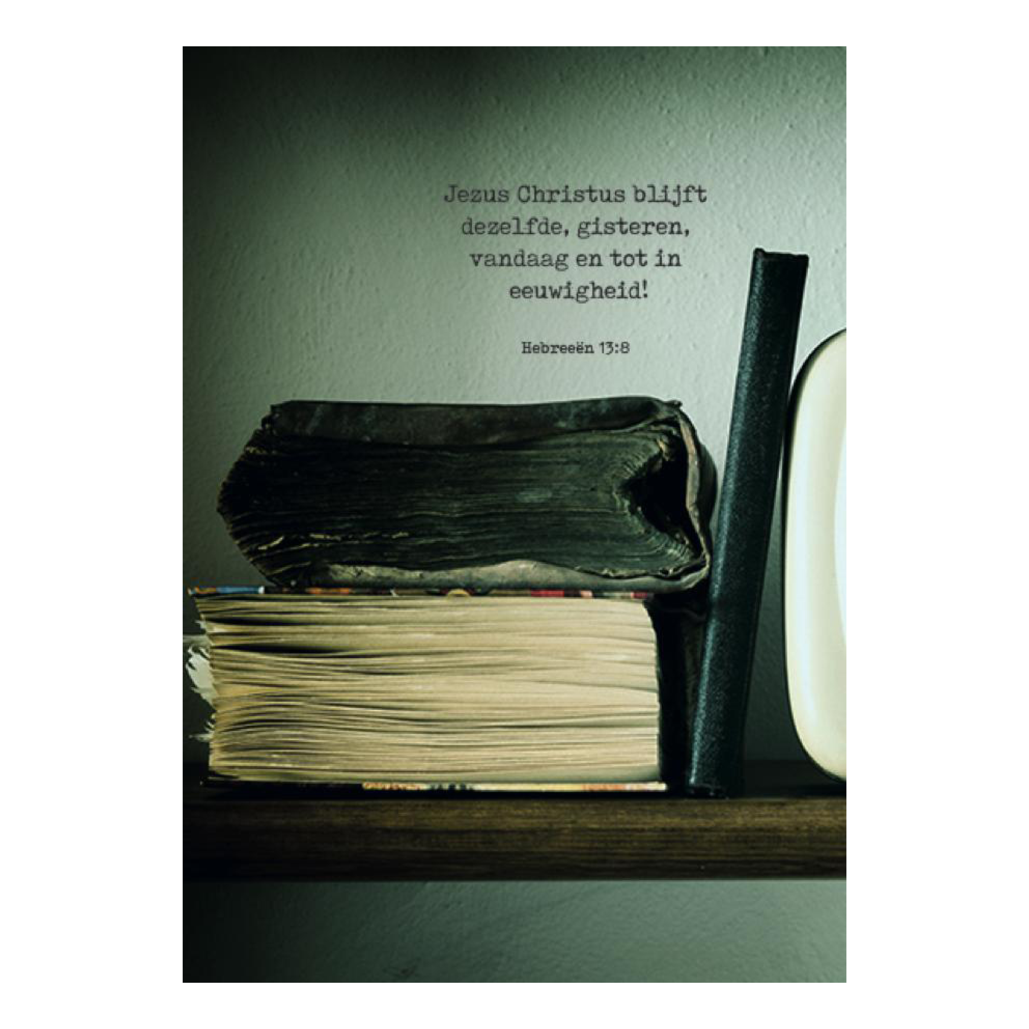 Poster A4 'Jezus Christus blijft hetzelfde'