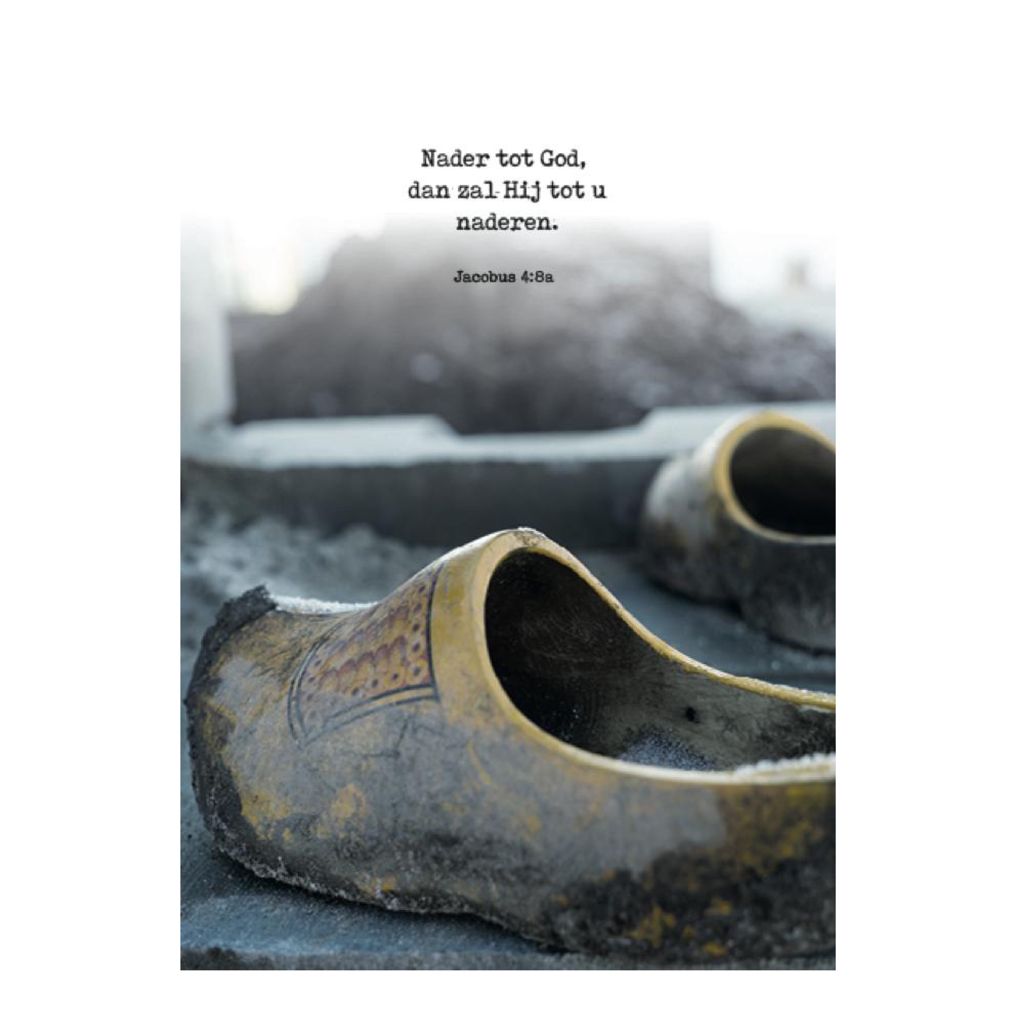 Poster A4 'Nader tot God'