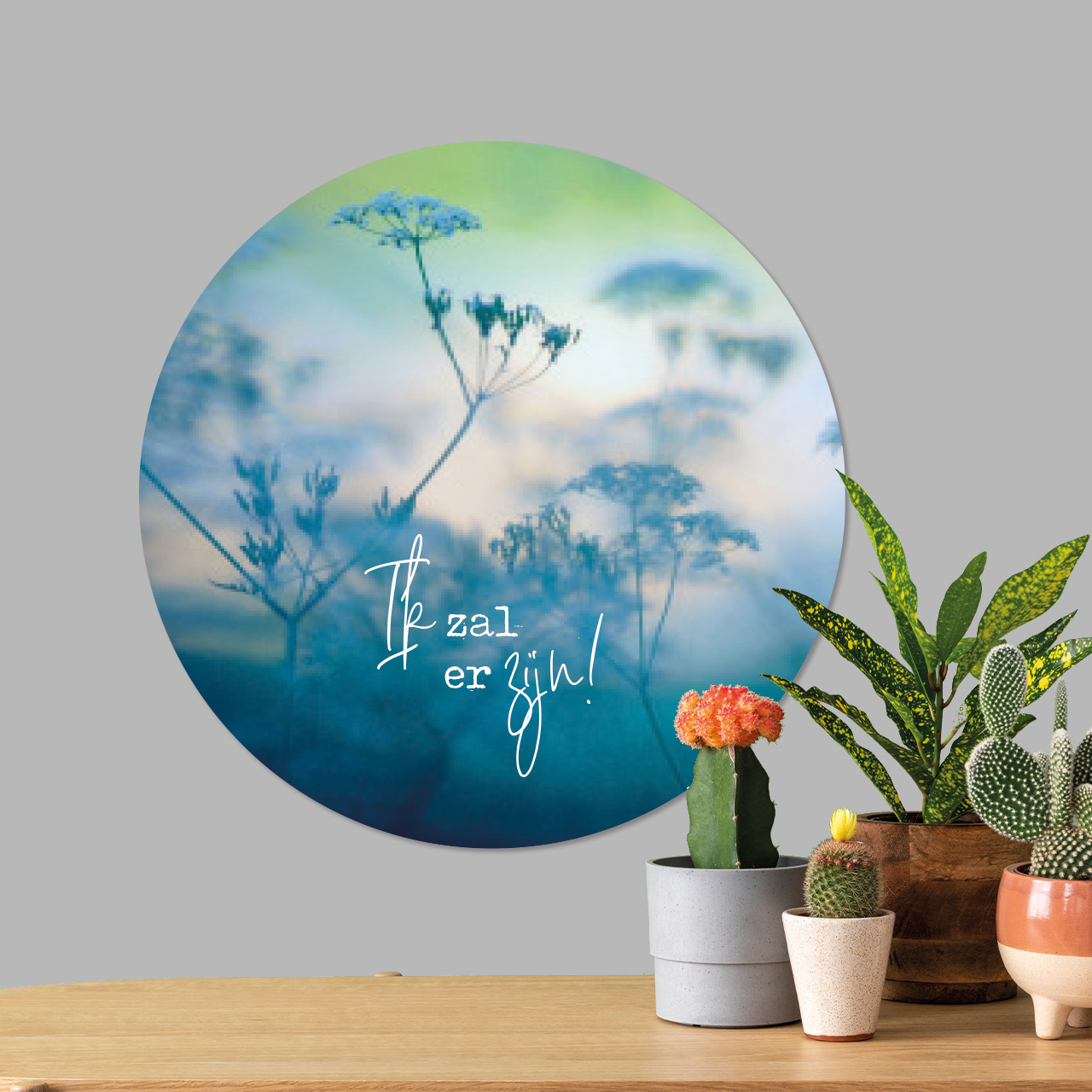 Muurcirkel 'Ik zal er zijn'