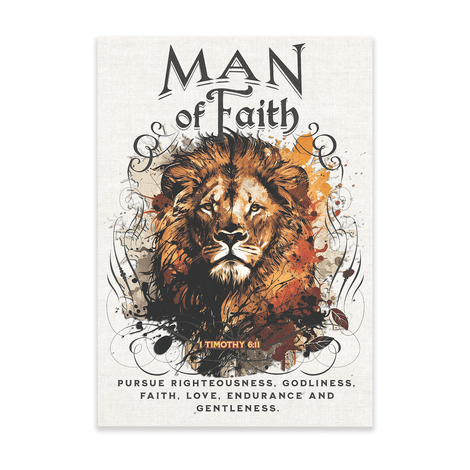Poster 'Man of Faith'
