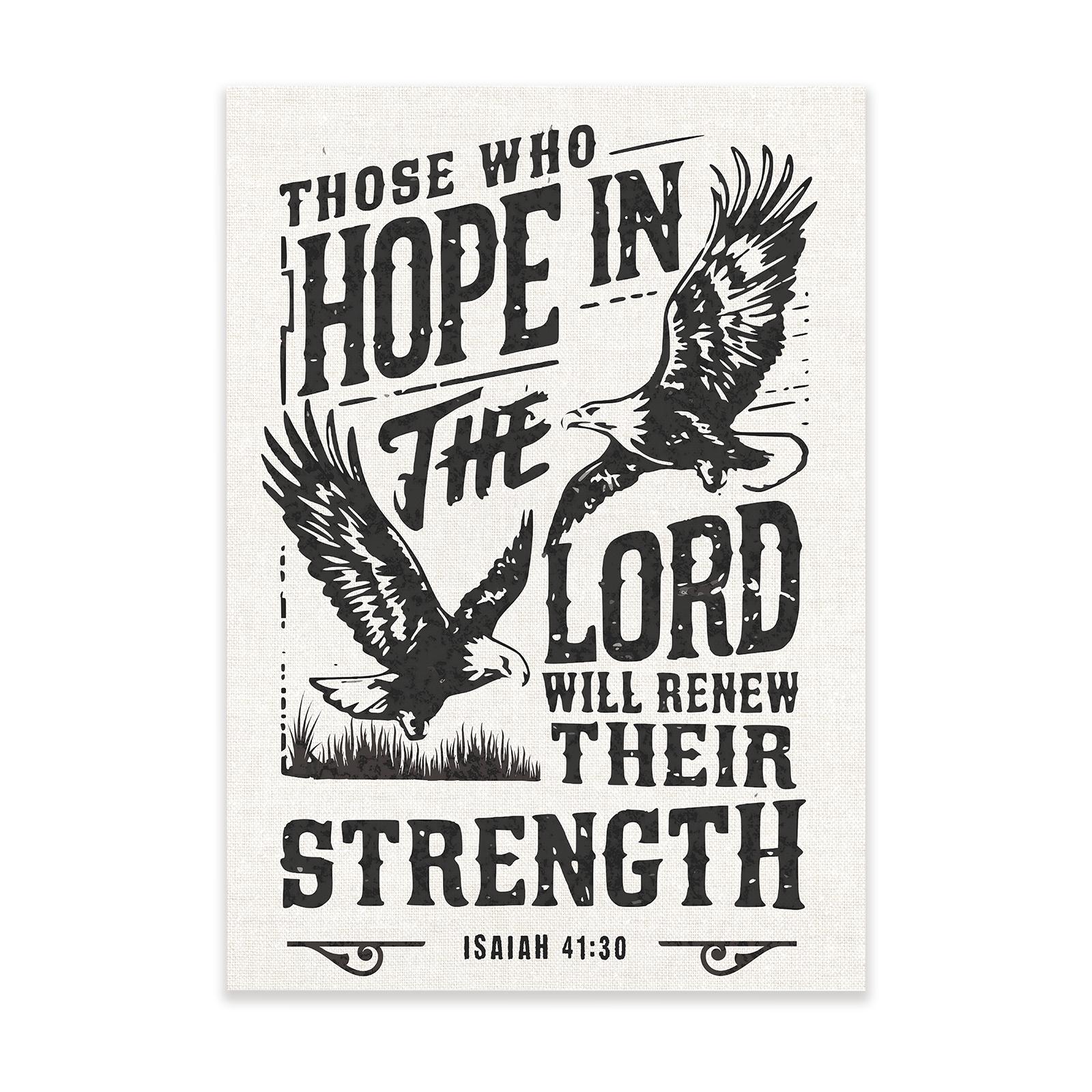 Poster 'Hope in the Lord'