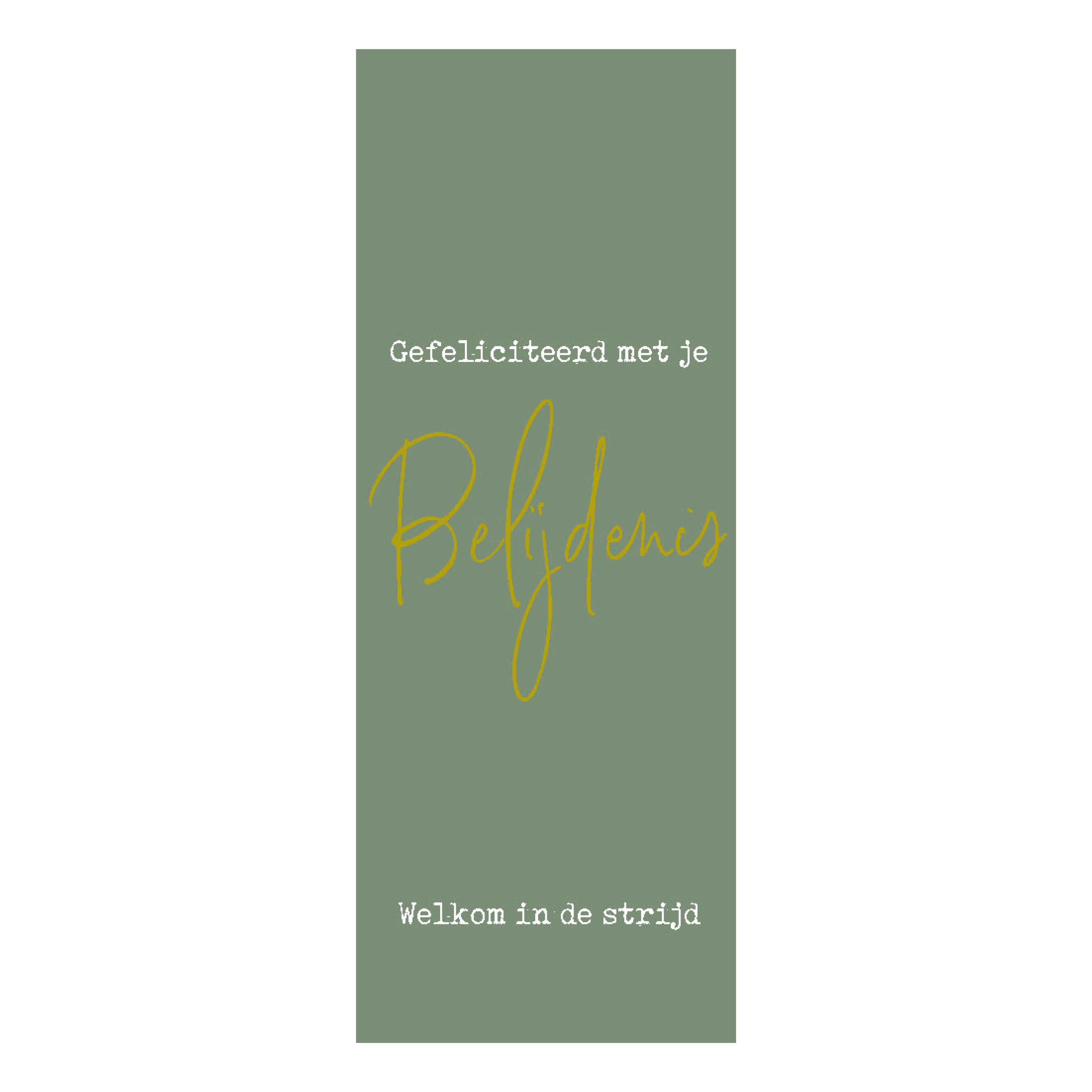 Boekenlegger 'Gefeliciteerd Belijdenis'