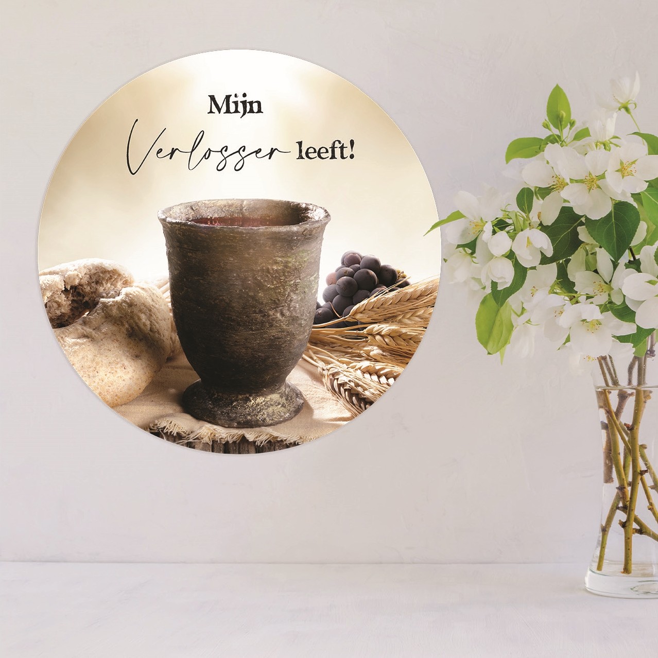 Paascirkel 'Mijn Verlosser leeft!'