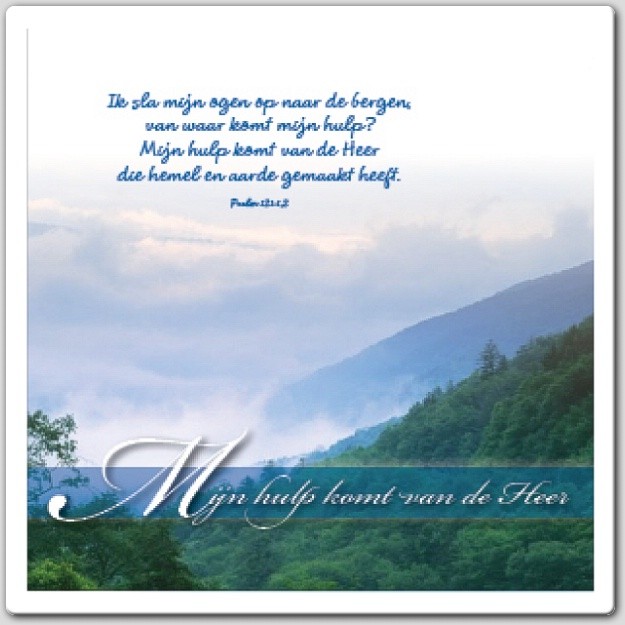 Choice kaartje mijn hulp komt van de