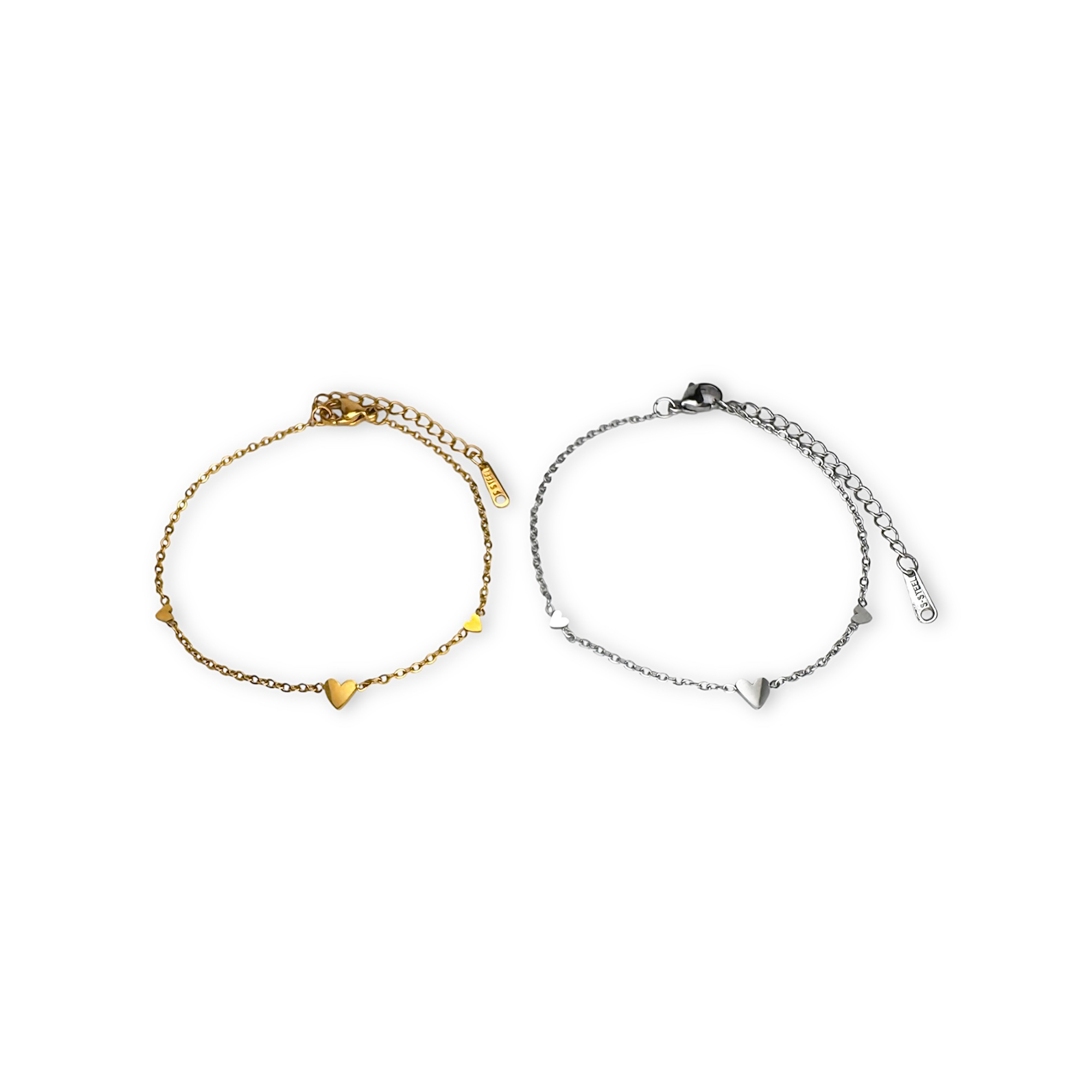 Armband Drie Hartjes