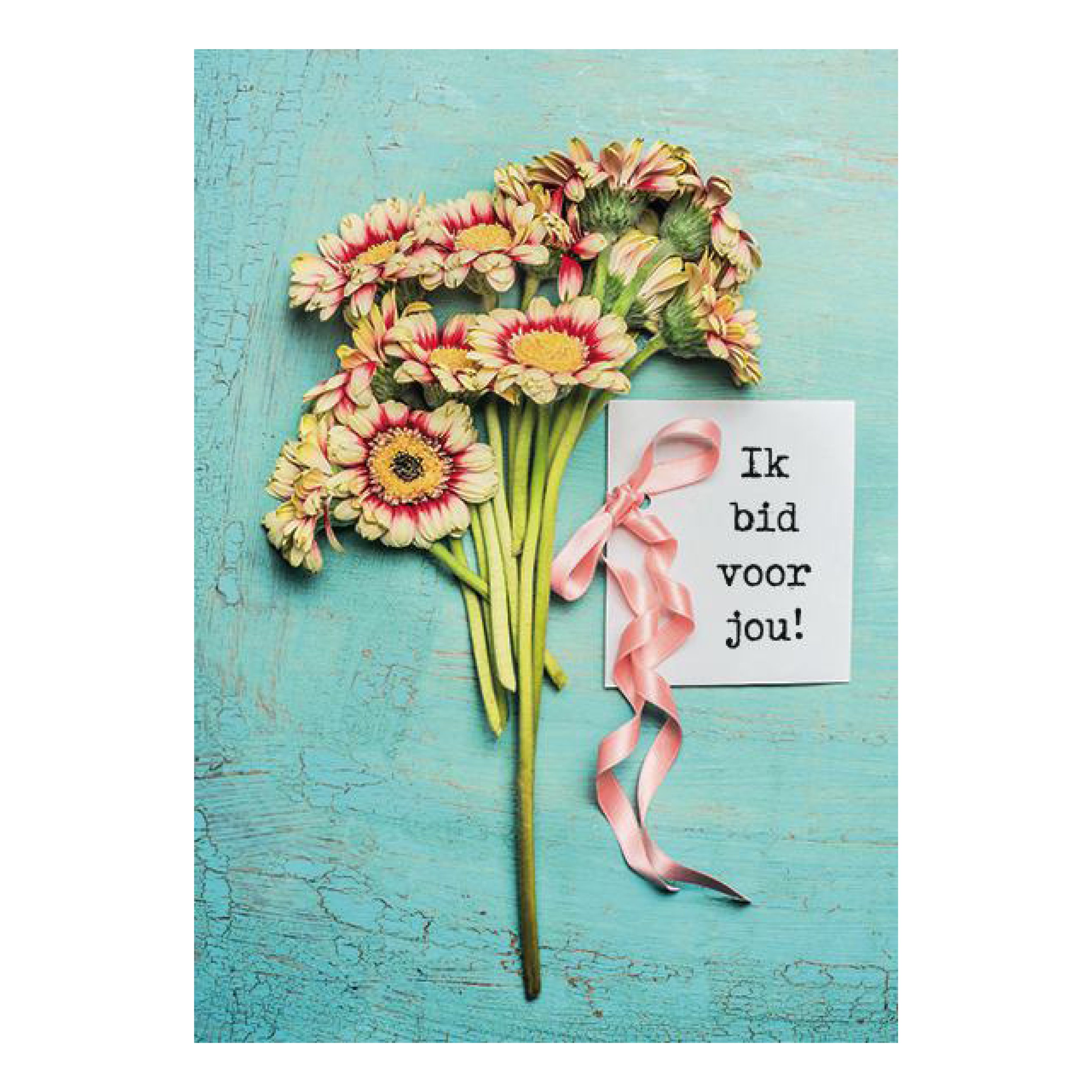 Voordeelkaart 'Ik bid voor jou - bloemen'