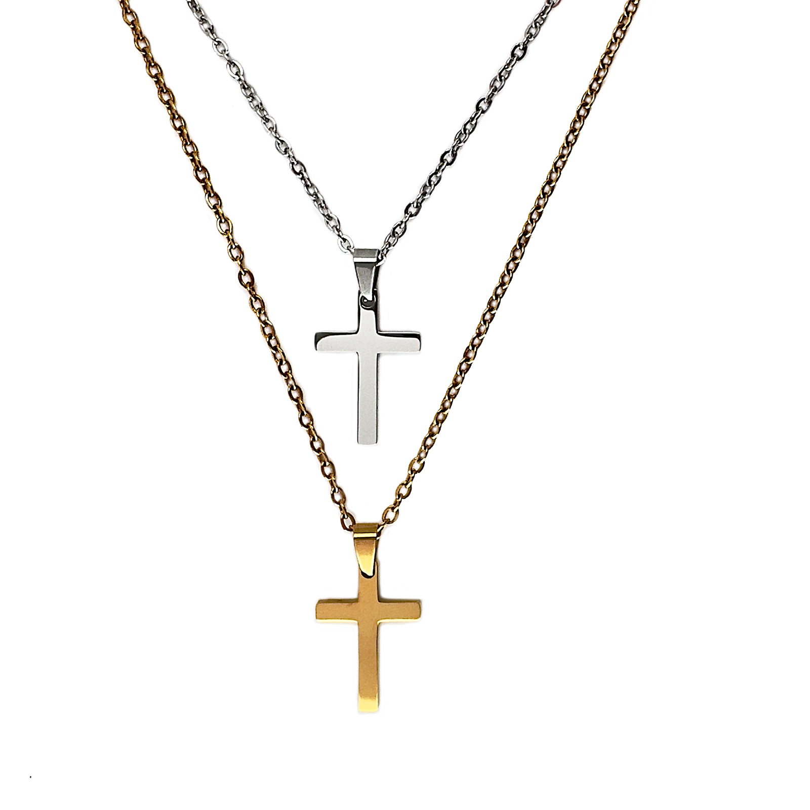 Ketting Kruisje 2,5 cm