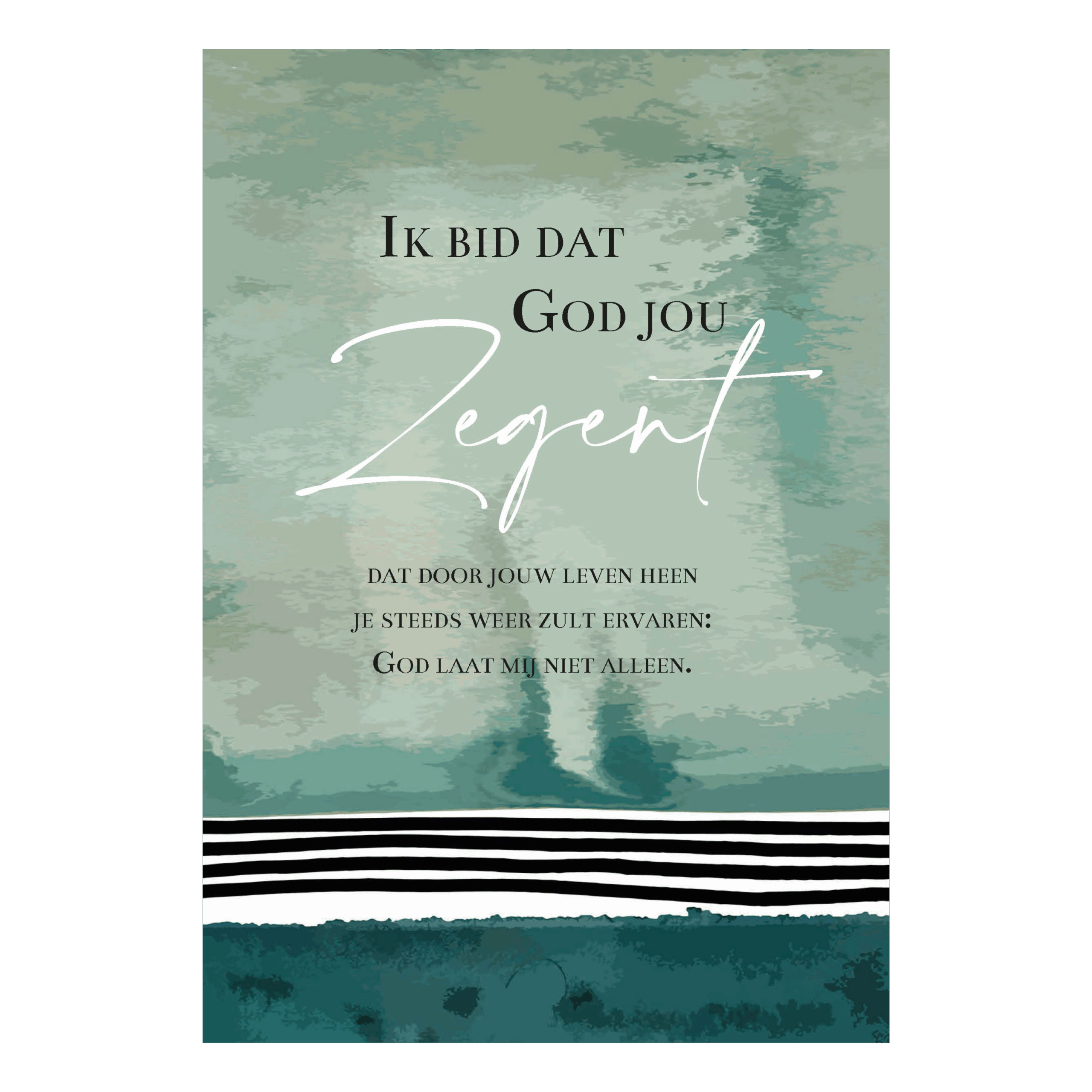 Wenskaart 'Ik bid dat God jou zegent'