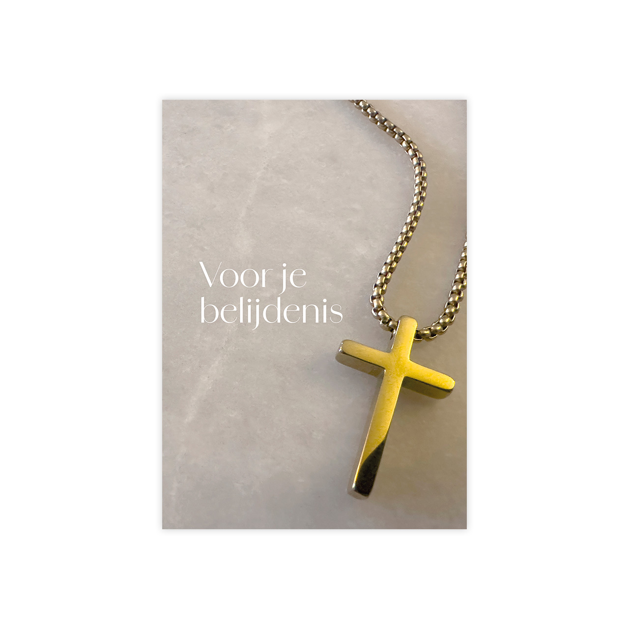 MA38105 Voor je belijdenis - ketting