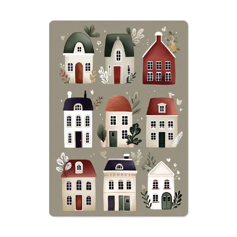 Kaart 'Huisjes'