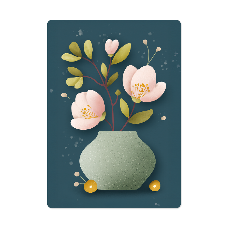 Kaart 'Bloemenvaas'