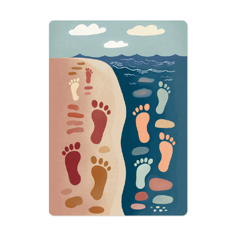 Kaart 'Voetstappen'