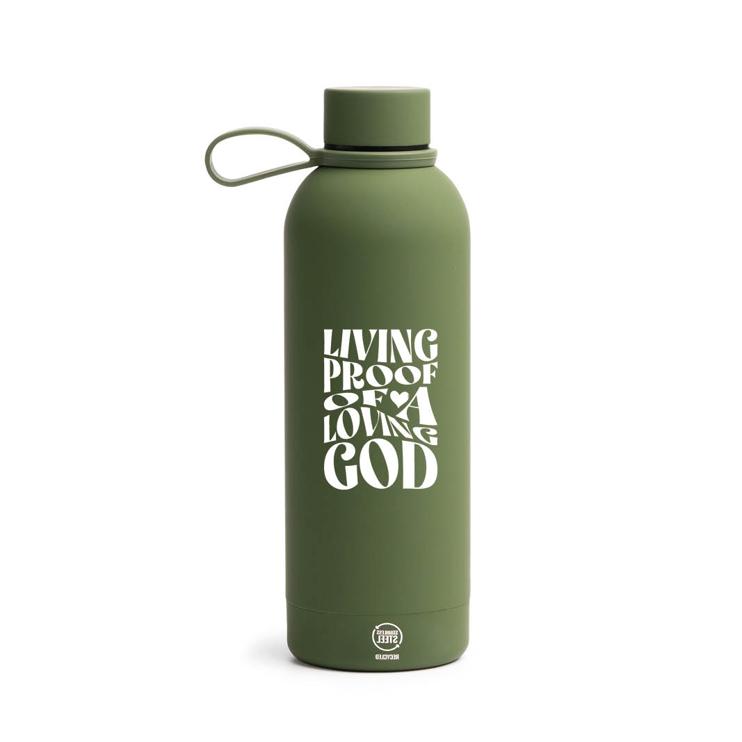 Drinkfles stainless steel Living proof